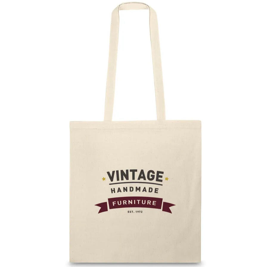 Sacola em Algodão Cru